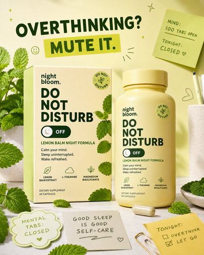 DO NOT DISTURB Nighttime Stress